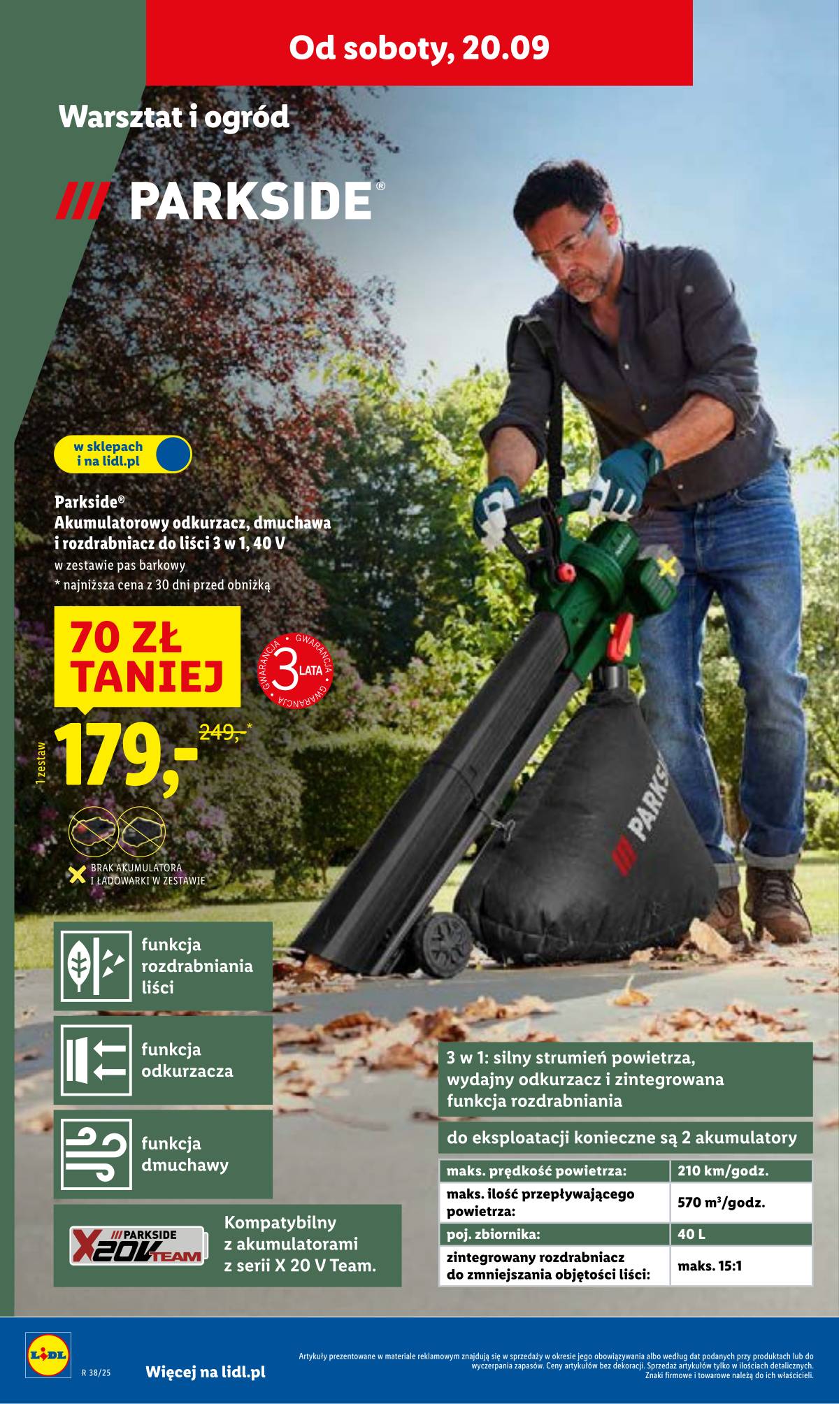 Lidl Lenkija - OFERTA WAŻNA 18.09 do 20.09 18 puslapis
