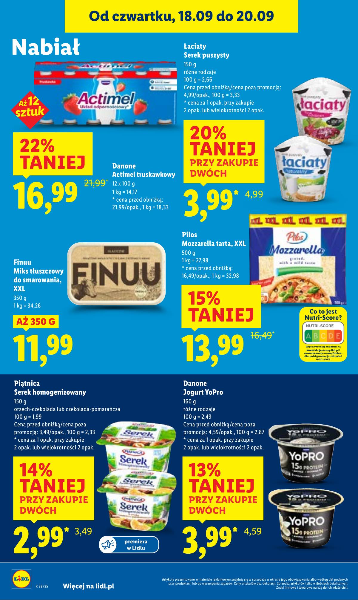 Lidl Lenkija - OFERTA WAŻNA 18.09 do 20.09 32 puslapis