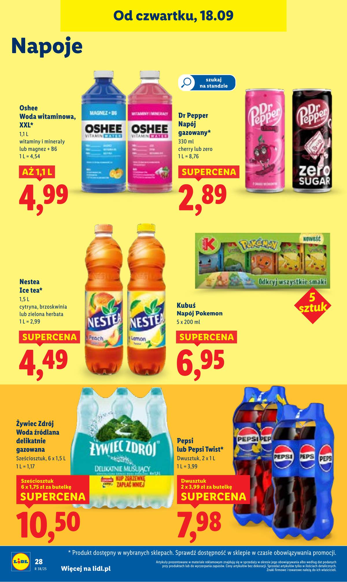 Lidl Lenkija - OFERTA WAŻNA 18.09 do 20.09 36 puslapis