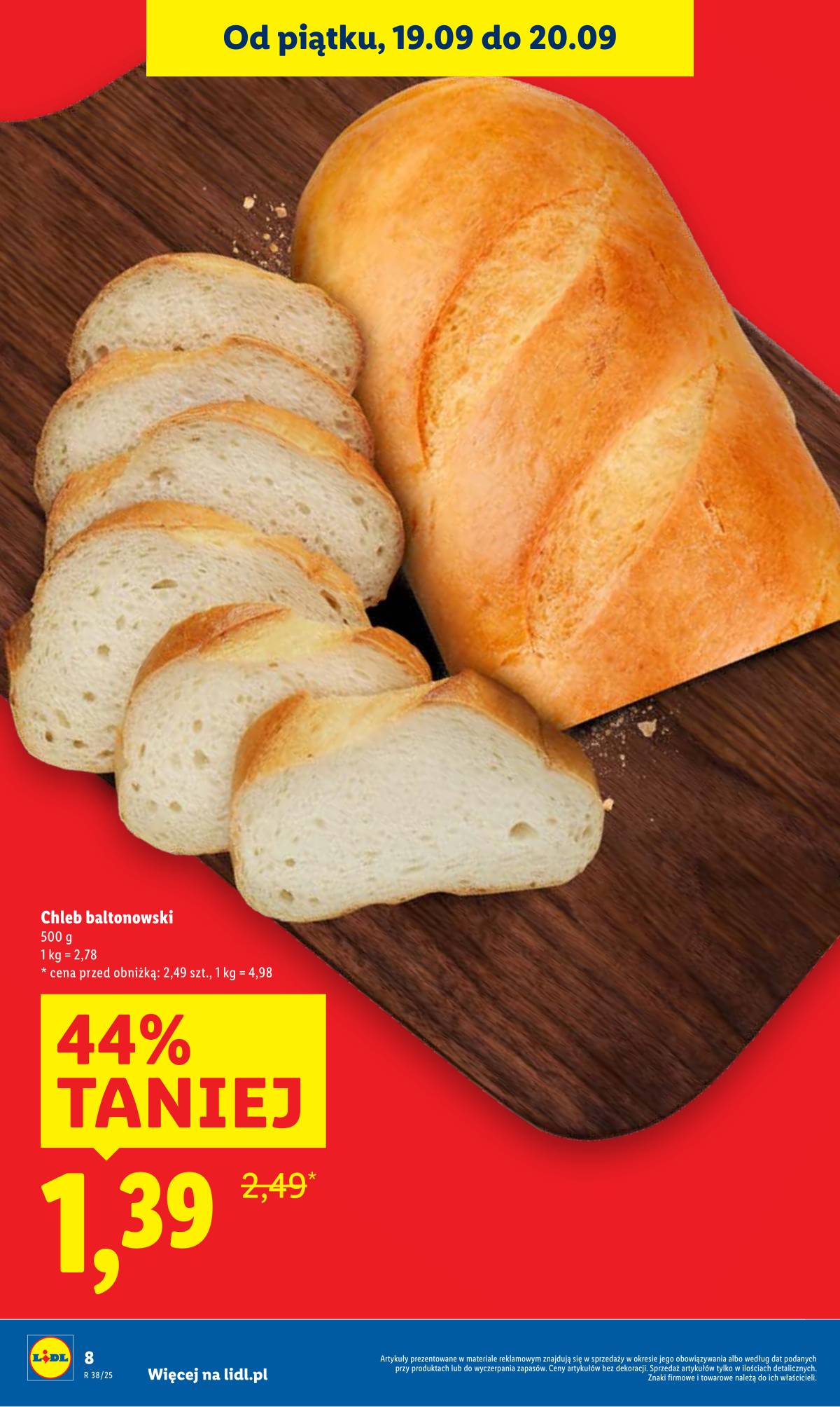 Lidl Lenkija - OFERTA WAŻNA 18.09 do 20.09 8 puslapis