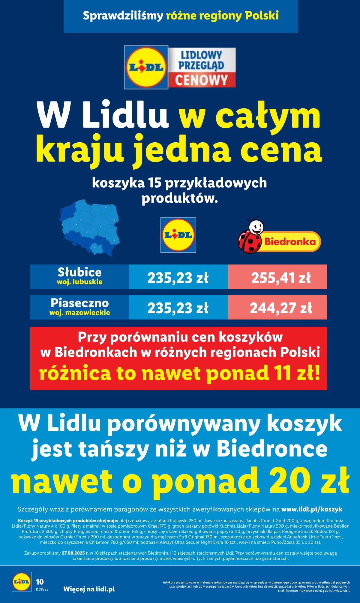 Lidl Lenkija - OFERTA WAŻNA 18.09 do 20.09 10 puslapis