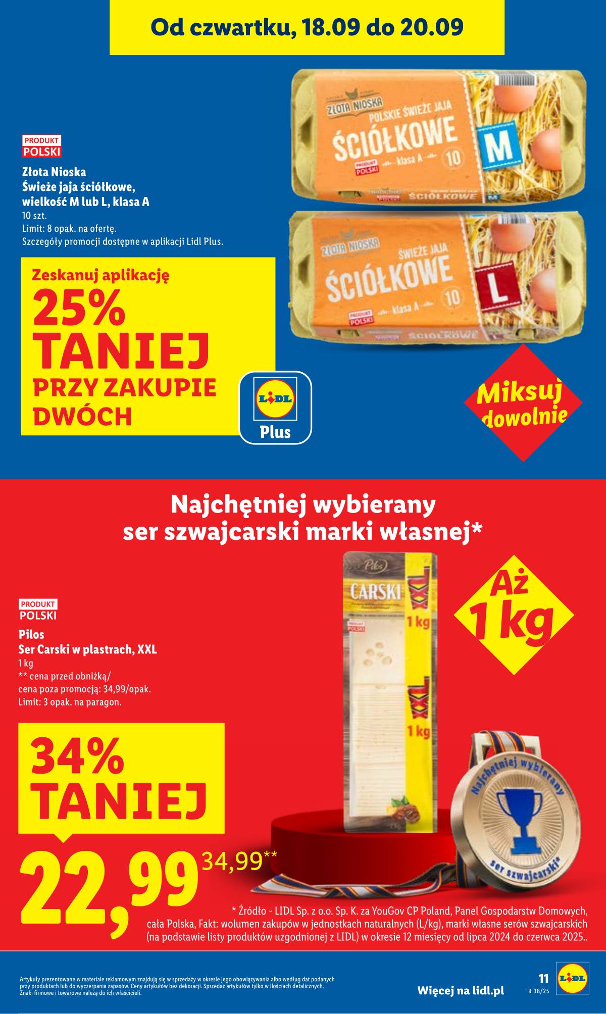Lidl Lenkija - OFERTA WAŻNA 18.09 do 20.09 11 puslapis