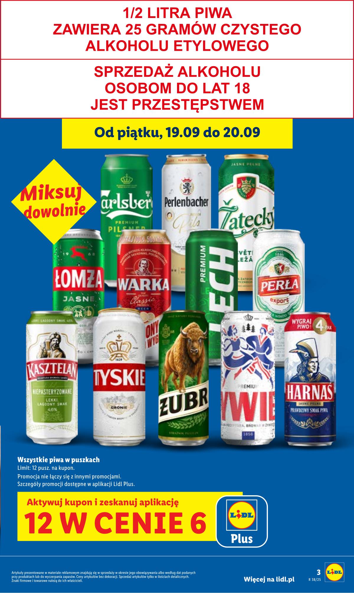 Lidl Lenkija - OFERTA WAŻNA 18.09 do 20.09 3 puslapis