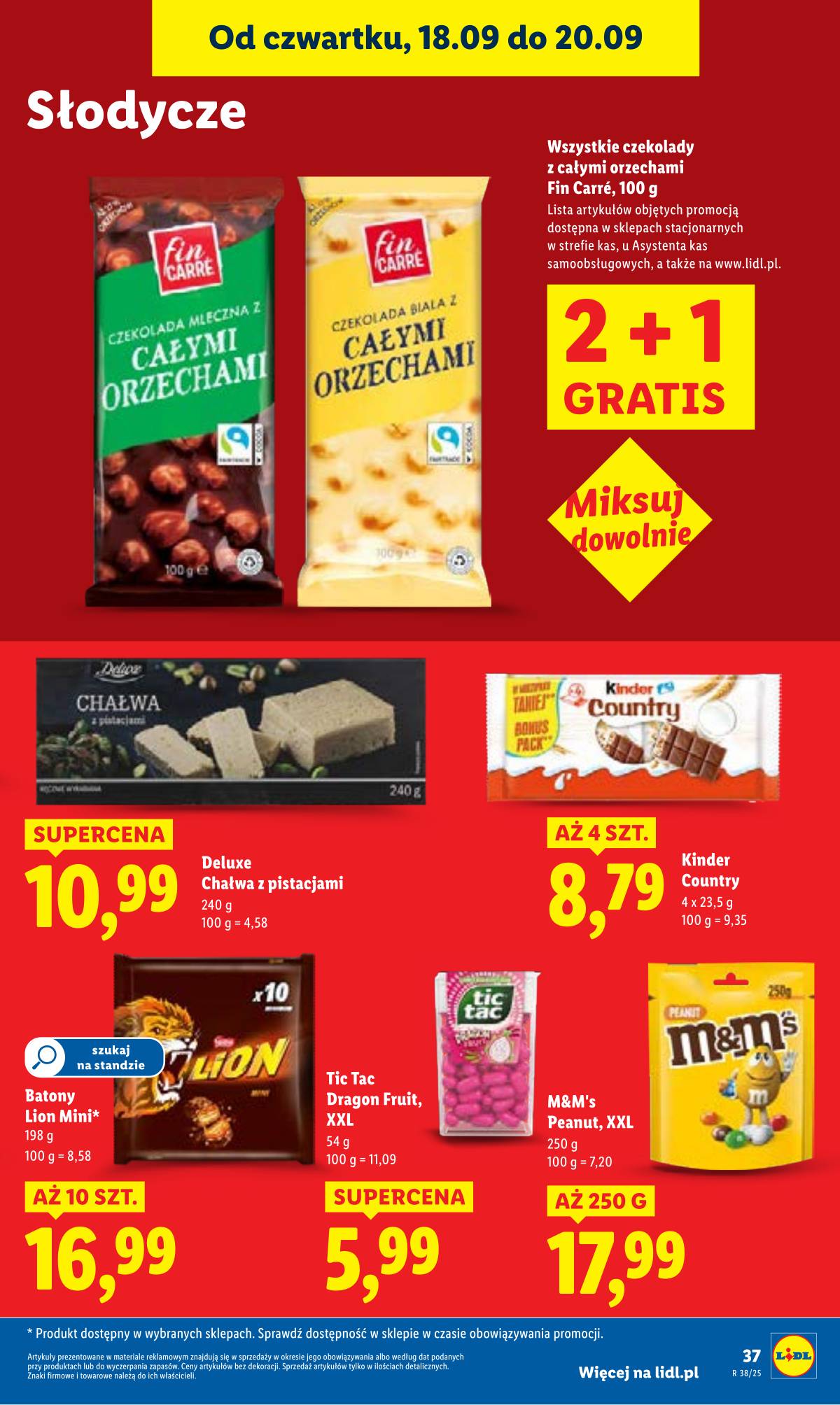 Lidl Lenkija - OFERTA WAŻNA 18.09 do 20.09 45 puslapis