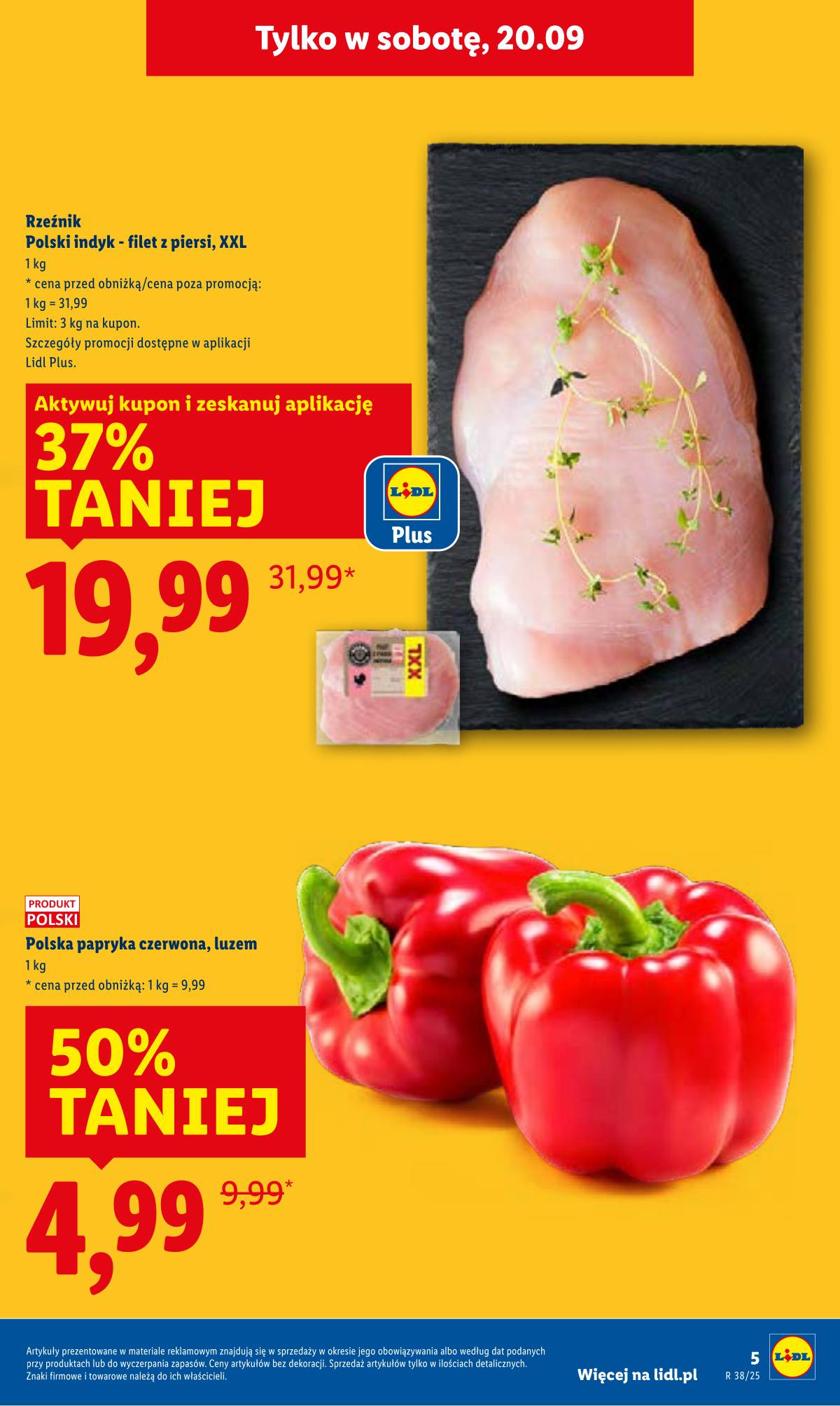 Lidl Lenkija - OFERTA WAŻNA 18.09 do 20.09 5 puslapis
