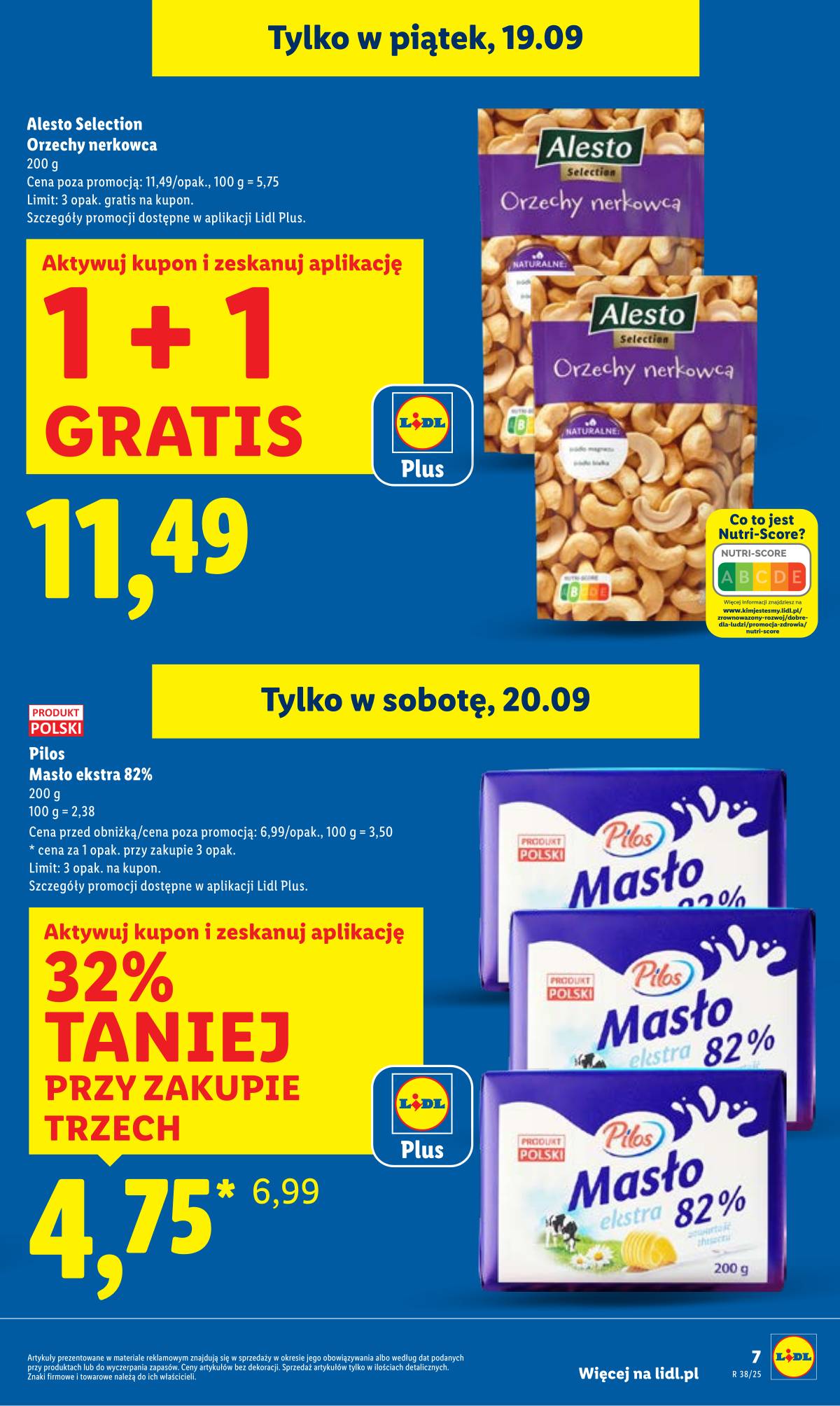Lidl Lenkija - OFERTA WAŻNA 18.09 do 20.09 7 puslapis