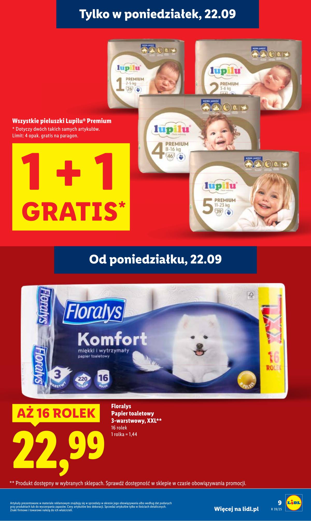 Lidl Lenkija - OFERTA WAŻNA OD 22.09 DO 24.09 13 puslapis