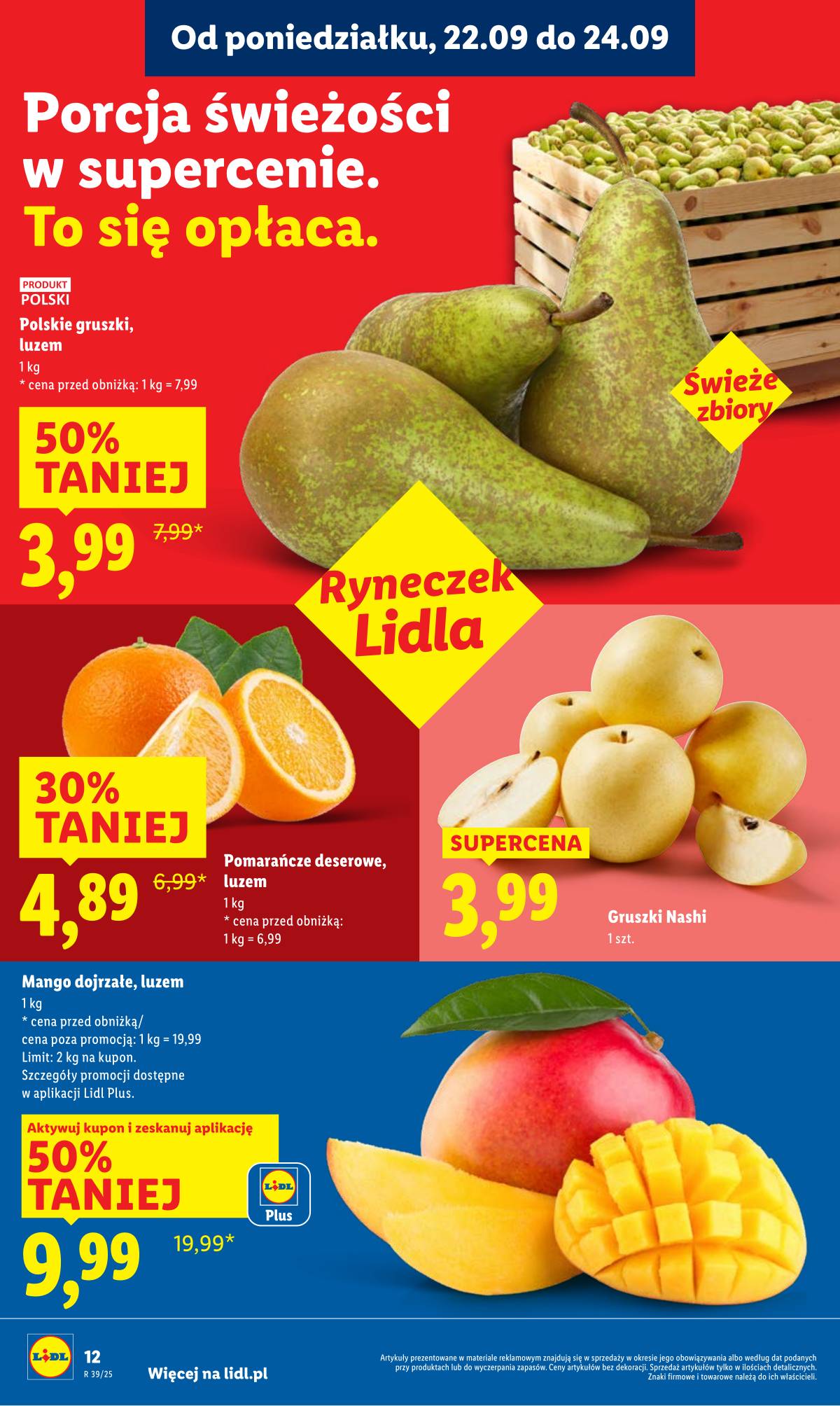 Lidl Lenkija - OFERTA WAŻNA OD 22.09 DO 24.09 18 puslapis