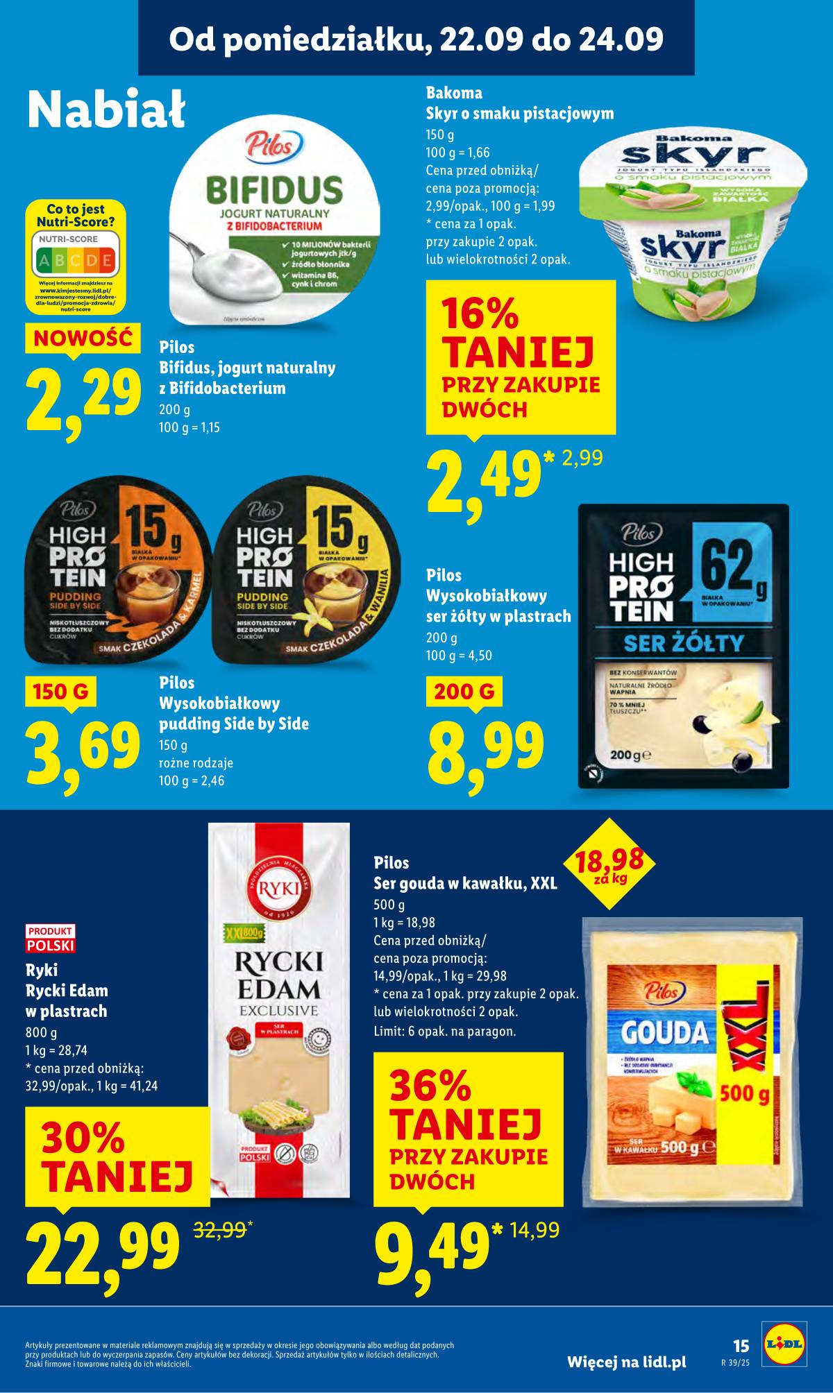 Lidl Lenkija - OFERTA WAŻNA OD 22.09 DO 24.09 21 puslapis