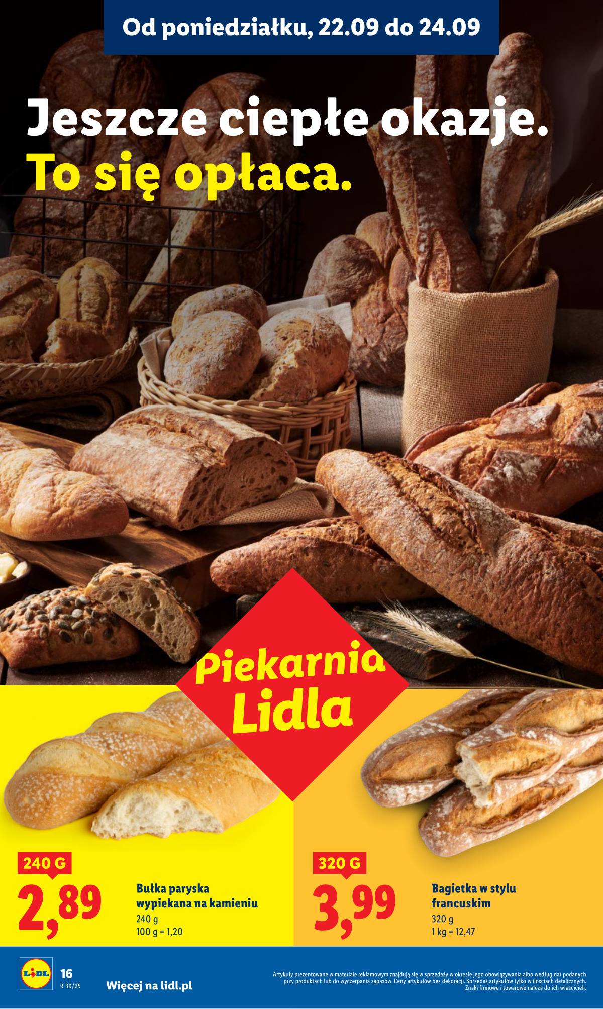 Lidl Lenkija - OFERTA WAŻNA OD 22.09 DO 24.09 22 puslapis