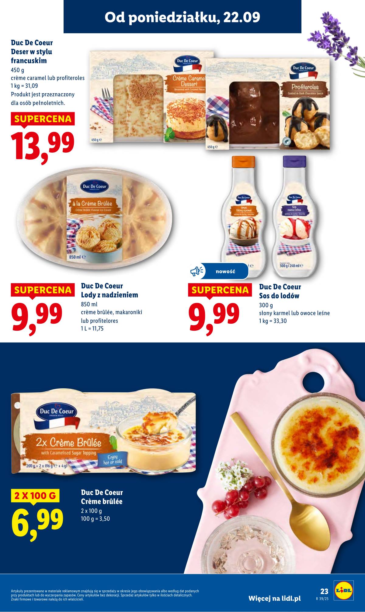 Lidl Lenkija - OFERTA WAŻNA OD 22.09 DO 24.09 29 puslapis