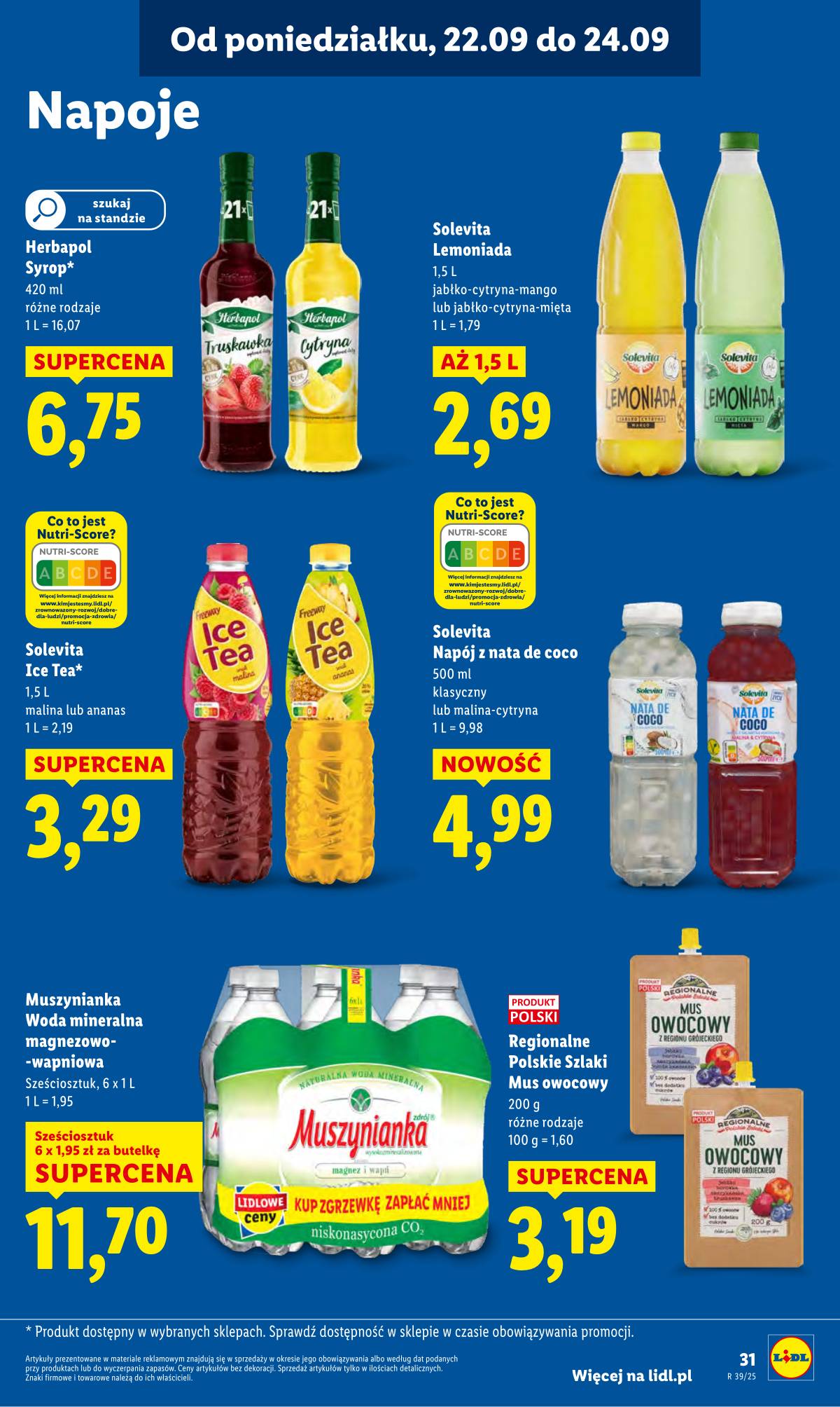 Lidl Lenkija - OFERTA WAŻNA OD 22.09 DO 24.09 37 puslapis