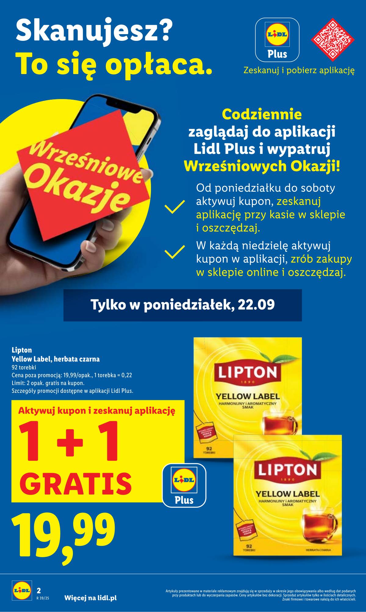 Lidl Lenkija - OFERTA WAŻNA OD 22.09 DO 24.09 6 puslapis
