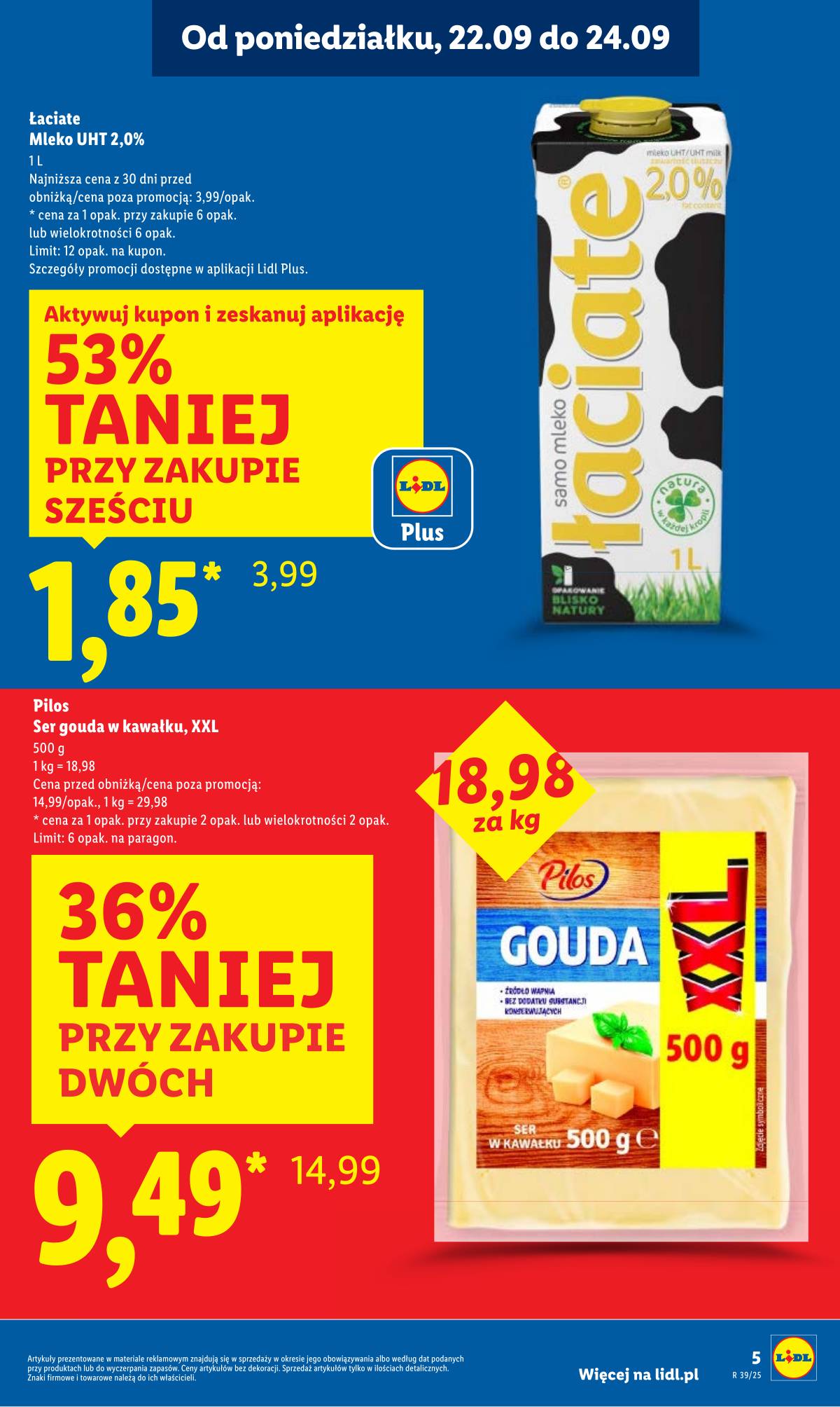 Lidl Lenkija - OFERTA WAŻNA OD 22.09 DO 24.09 9 puslapis