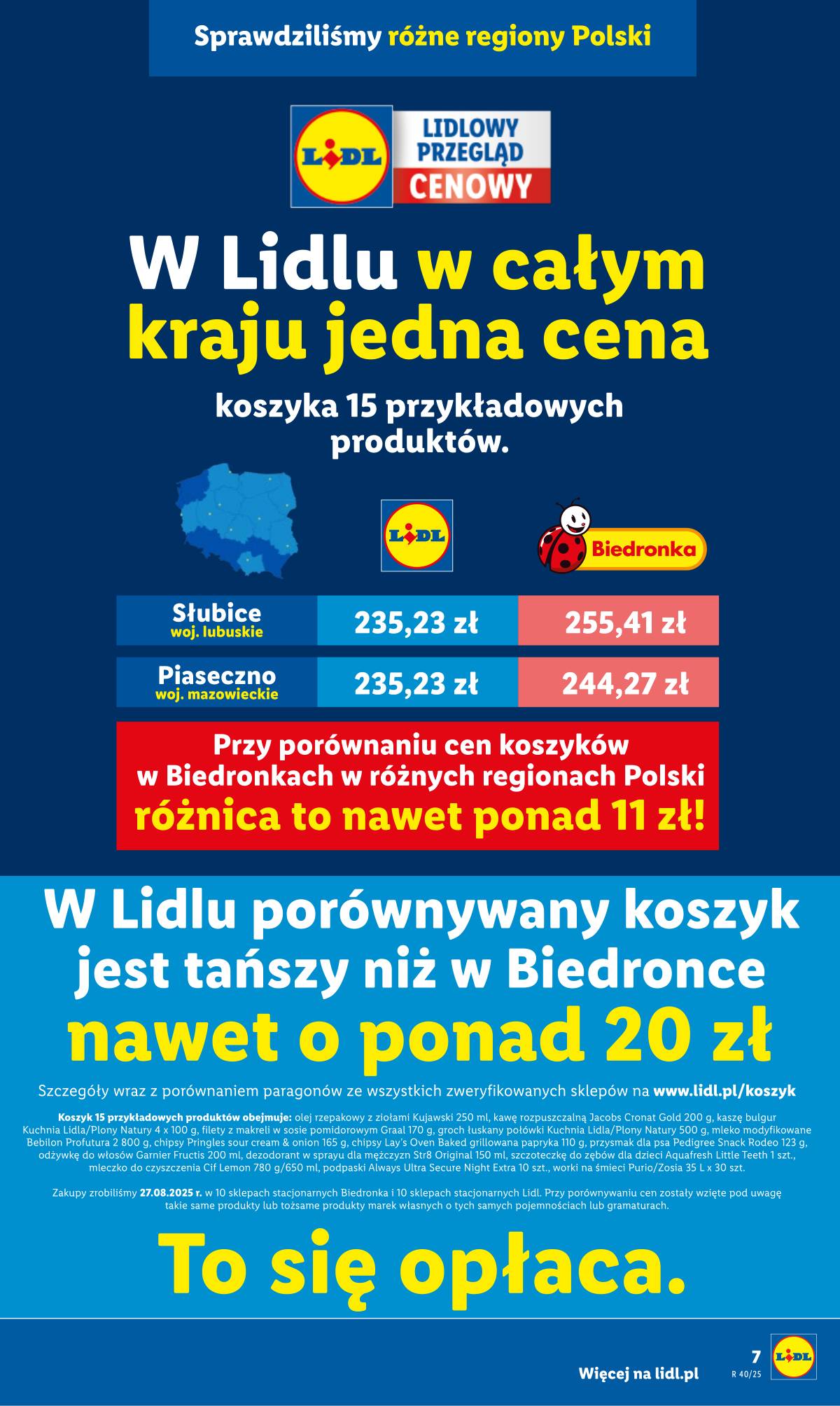 Lidl Lenkija - OFERTA WAŻNA OD 29.09 11 puslapis