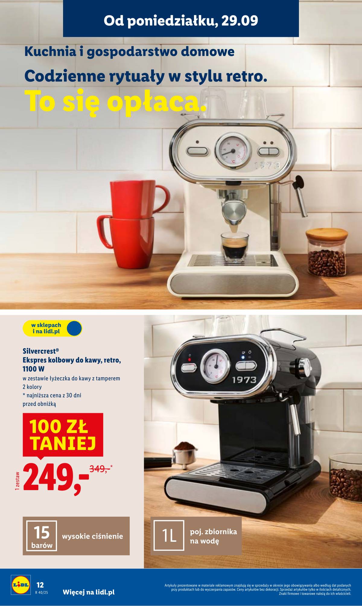 Lidl Lenkija - OFERTA WAŻNA OD 29.09 16 puslapis