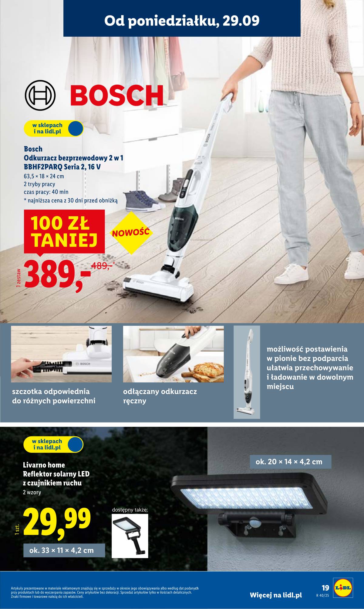 Lidl Lenkija - OFERTA WAŻNA OD 29.09 25 puslapis