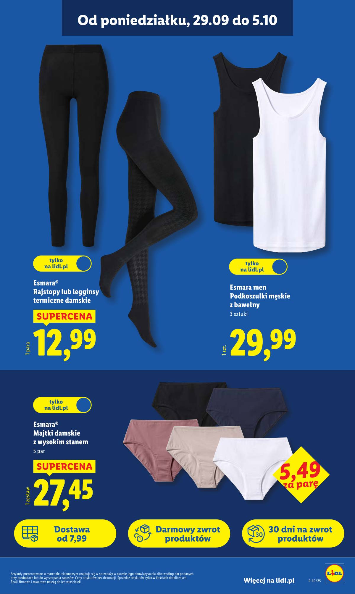 Lidl Lenkija - OFERTA WAŻNA OD 29.09 27 puslapis