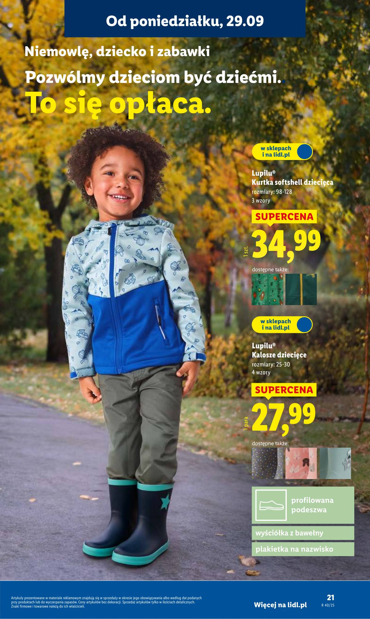 Lidl Lenkija - OFERTA WAŻNA OD 29.09 29 puslapis