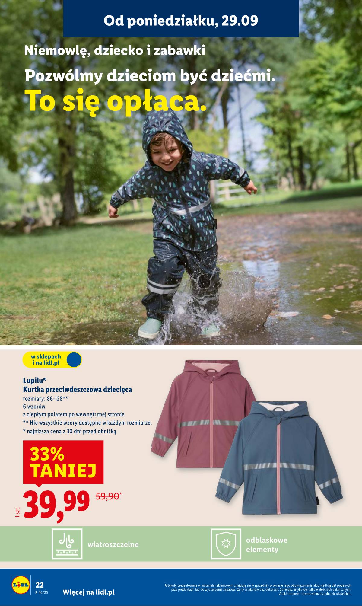 Lidl Lenkija - OFERTA WAŻNA OD 29.09 30 puslapis