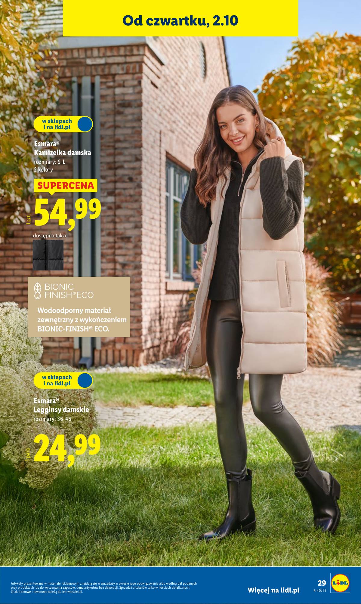 Lidl Lenkija - OFERTA WAŻNA OD 29.09 39 puslapis