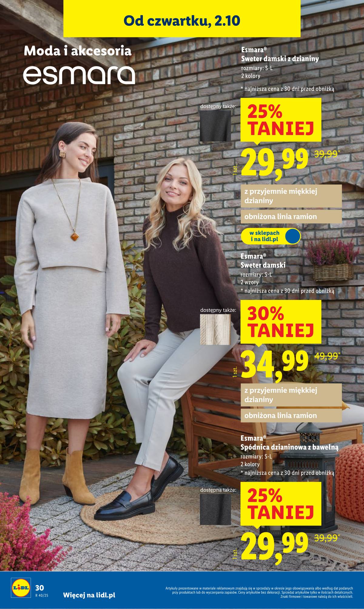 Lidl Lenkija - OFERTA WAŻNA OD 29.09 40 puslapis