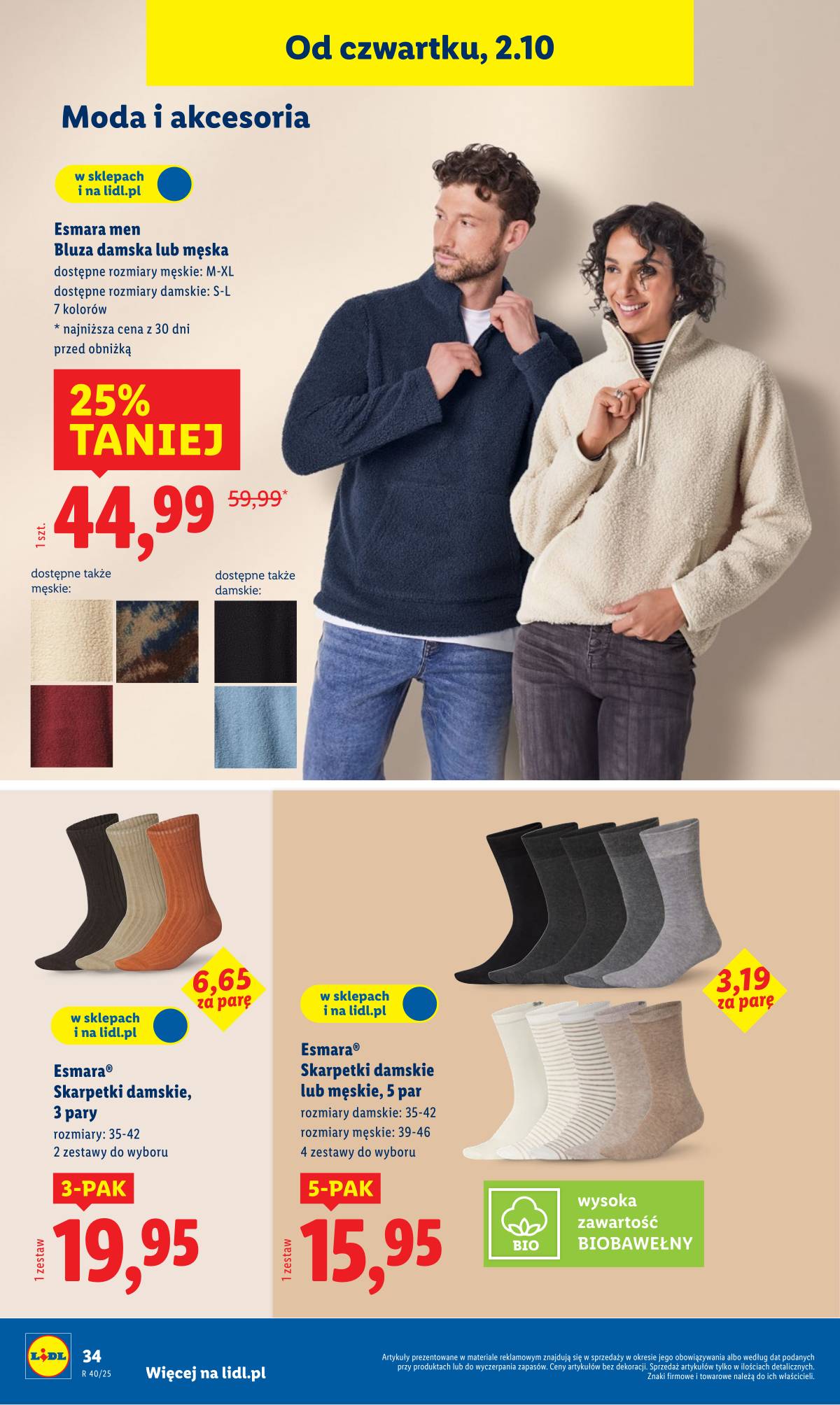 Lidl Lenkija - OFERTA WAŻNA OD 29.09 44 puslapis