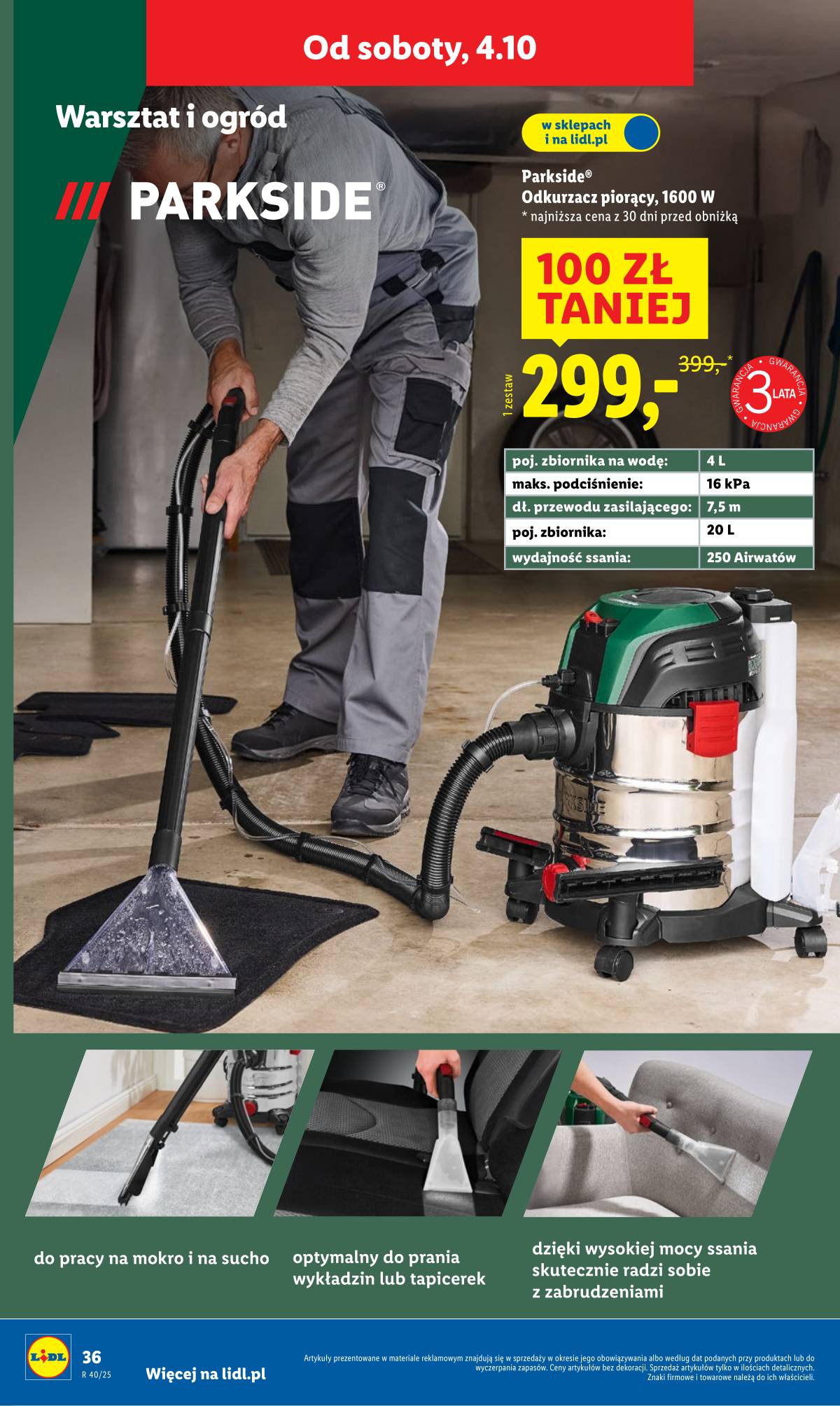Lidl Lenkija - OFERTA WAŻNA OD 29.09 46 puslapis