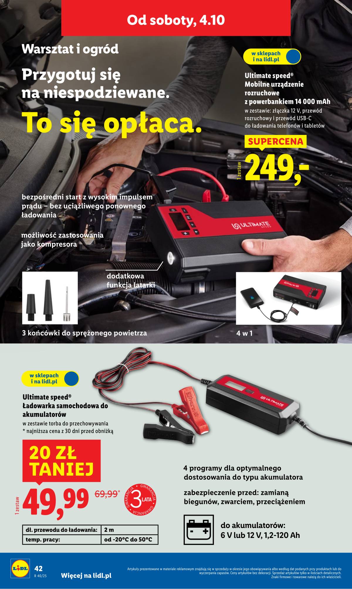 Lidl Lenkija - OFERTA WAŻNA OD 29.09 52 puslapis