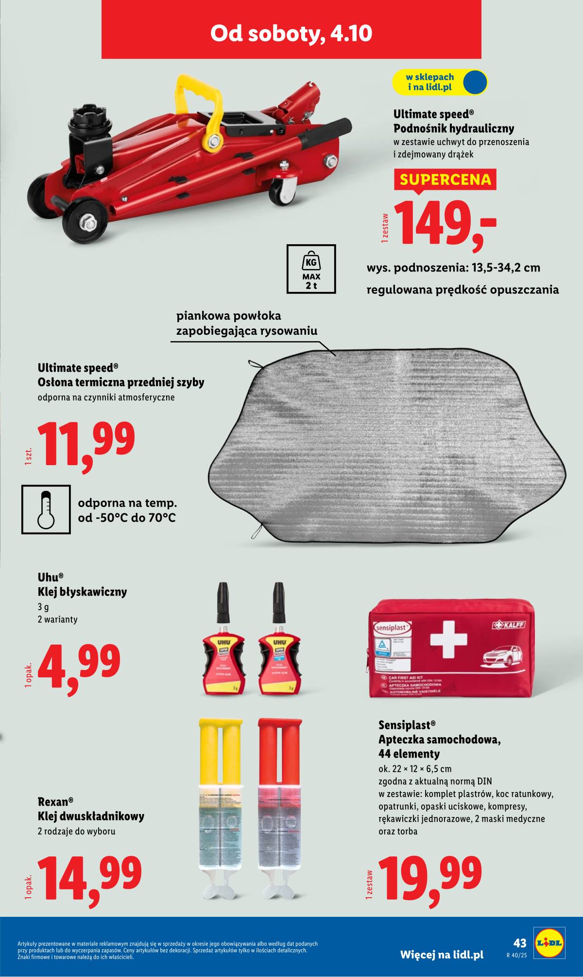 Lidl Lenkija - OFERTA WAŻNA OD 29.09 53 puslapis