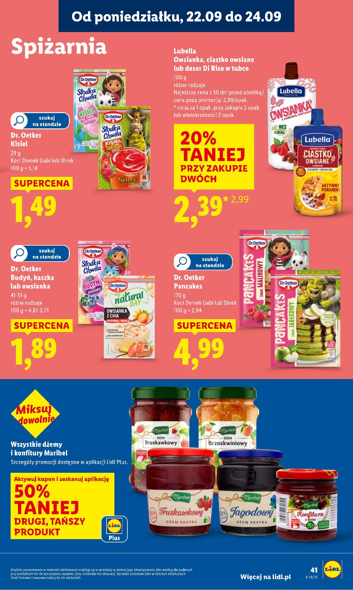 Lidl Lenkija - OFERTA WAŻNA OD 22.09 DO 24.09 47 puslapis
