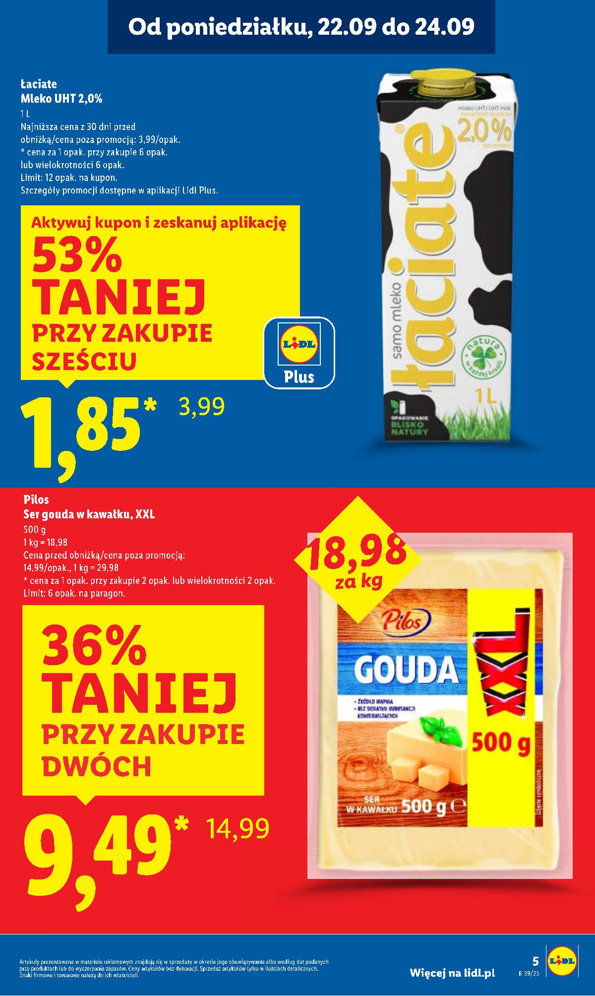 Lidl Lenkija - OFERTA WAŻNA OD 22.09 DO 24.09 5 puslapis