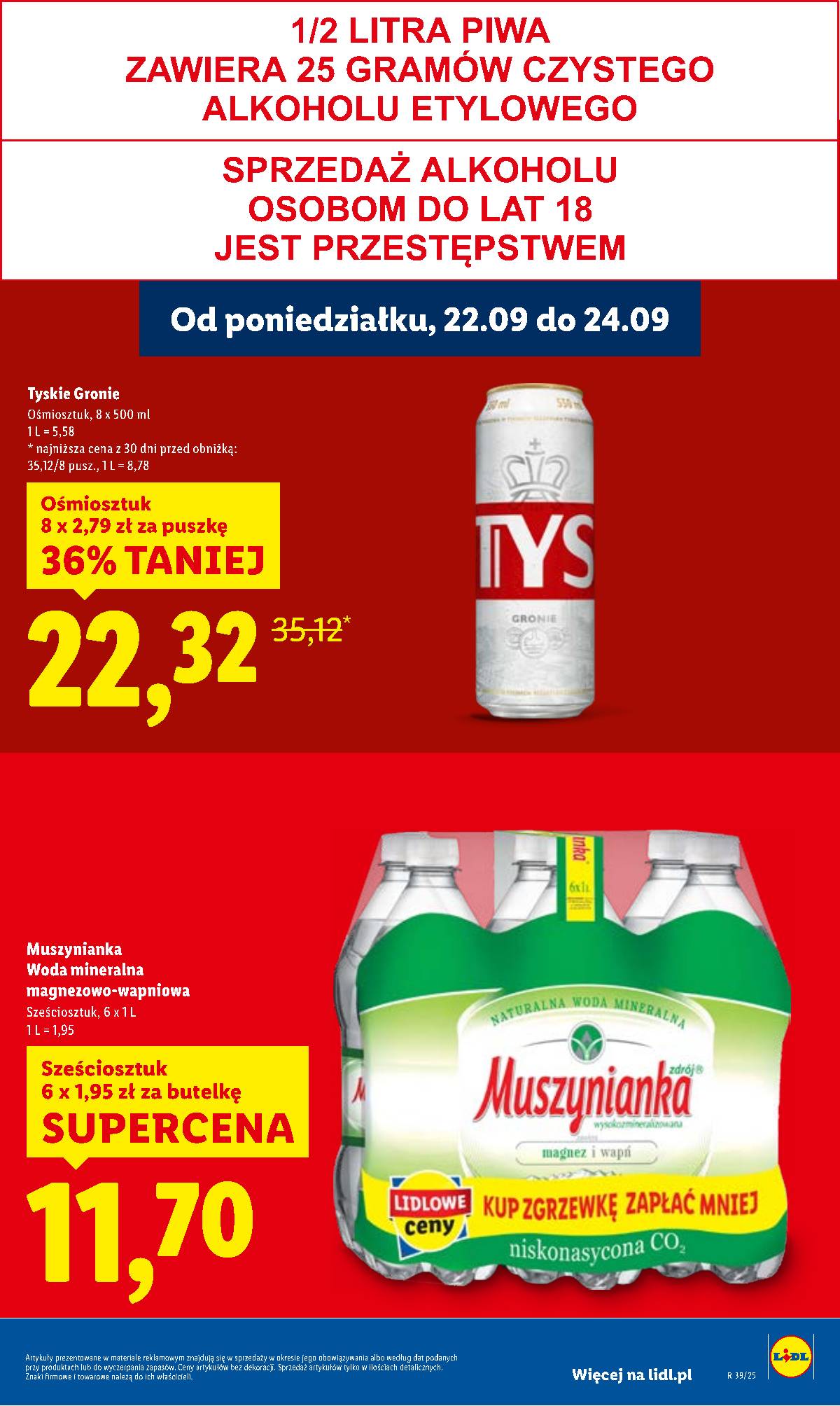 Lidl Lenkija - OFERTA WAŻNA OD 22.09 DO 24.09 9 puslapis