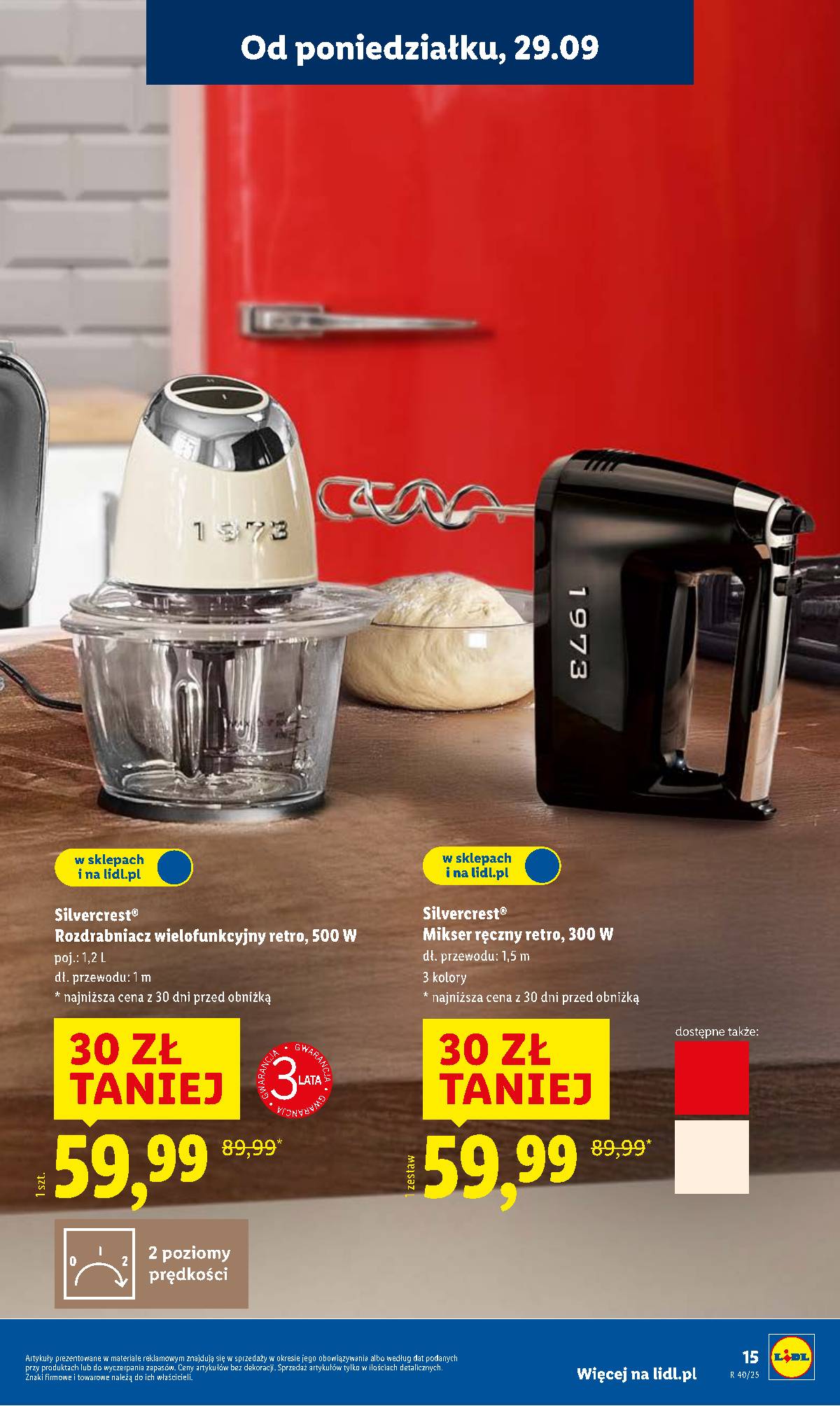 Lidl Lenkija - OFERTA WAŻNA OD 29.09 15 puslapis
