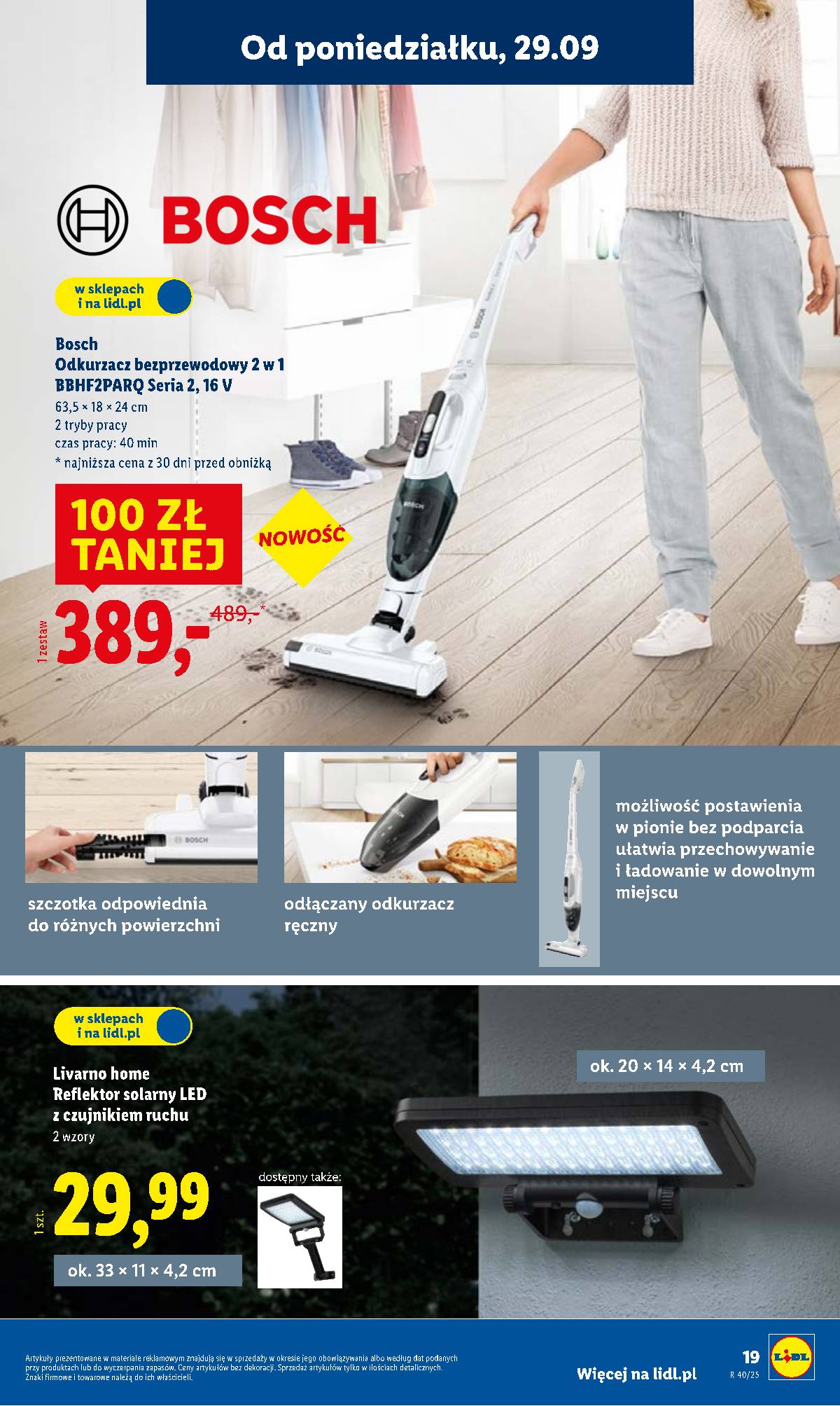 Lidl Lenkija - OFERTA WAŻNA OD 29.09 21 puslapis