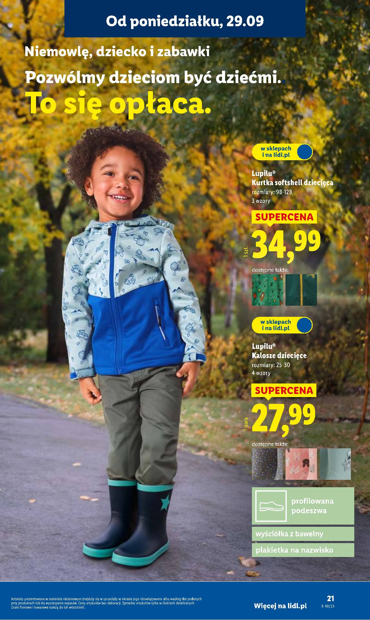 Lidl Lenkija - OFERTA WAŻNA OD 29.09 25 puslapis