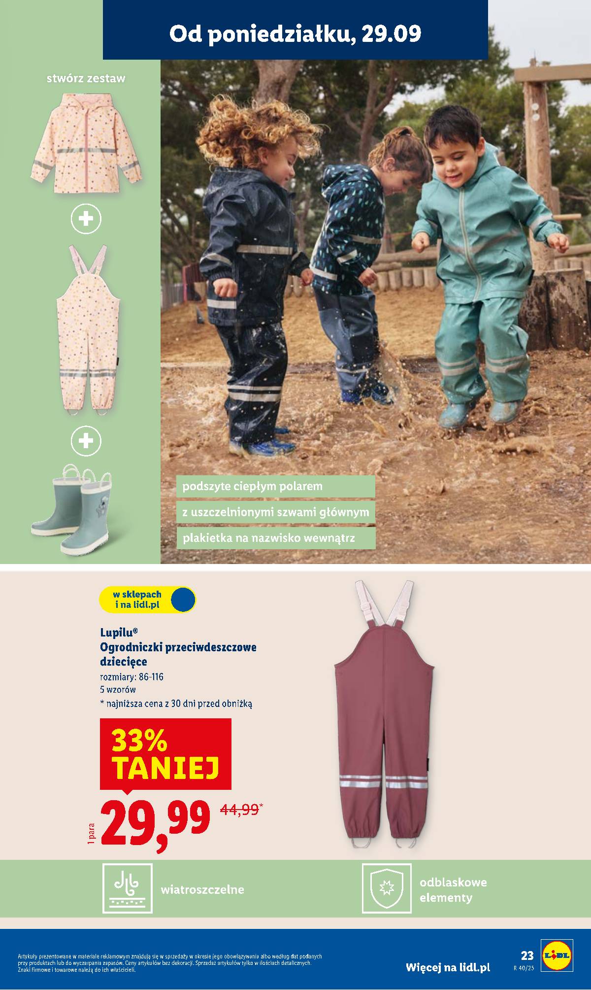 Lidl Lenkija - OFERTA WAŻNA OD 29.09 27 puslapis