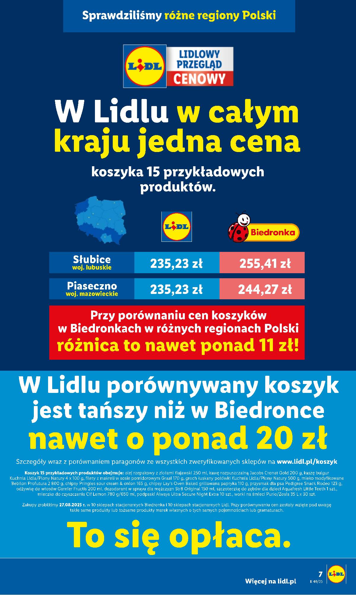 Lidl Lenkija - OFERTA WAŻNA OD 29.09 7 puslapis