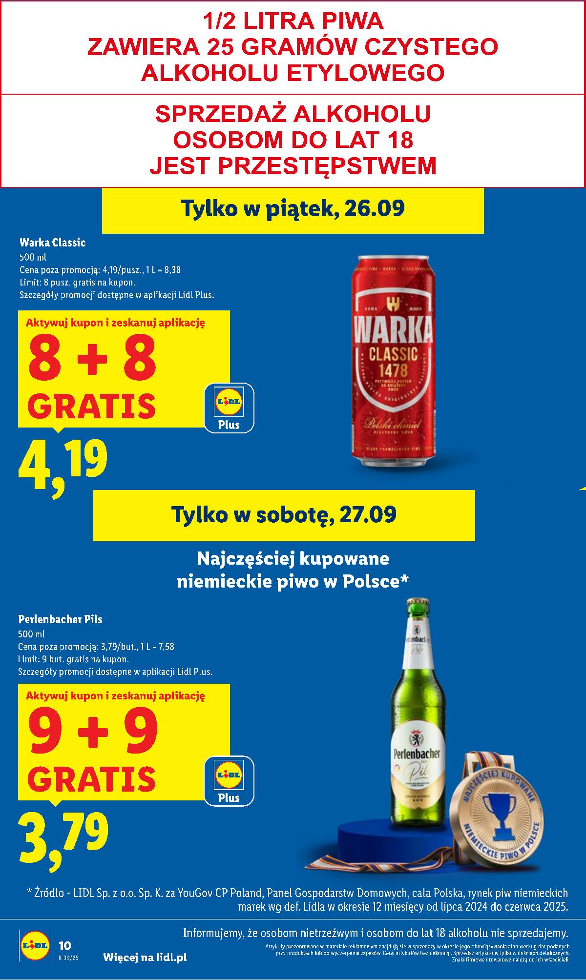 Lidl Lenkija - OFERTA WAŻNA OD 25.09 DO 27.09 10 puslapis
