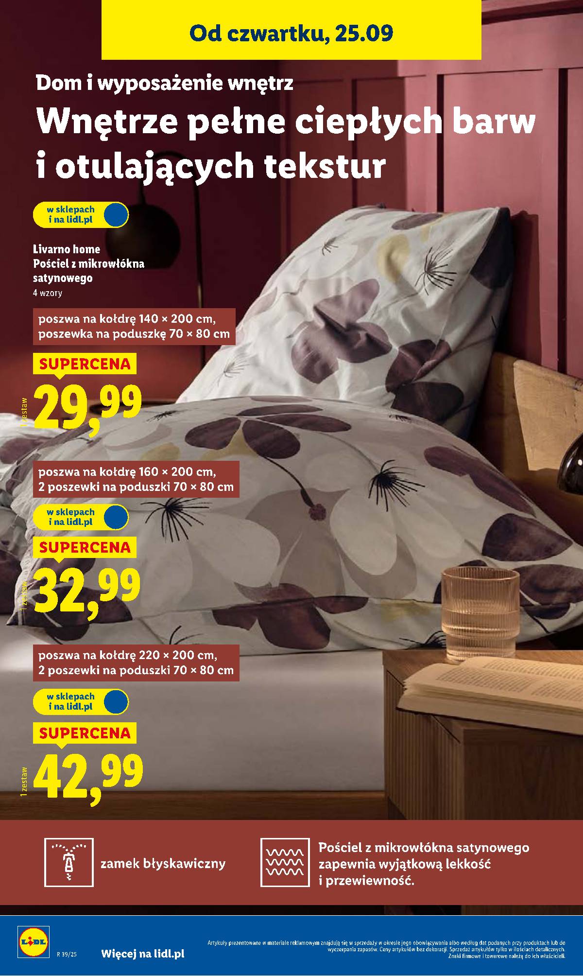 Lidl Lenkija - OFERTA WAŻNA OD 25.09 DO 27.09 12 puslapis