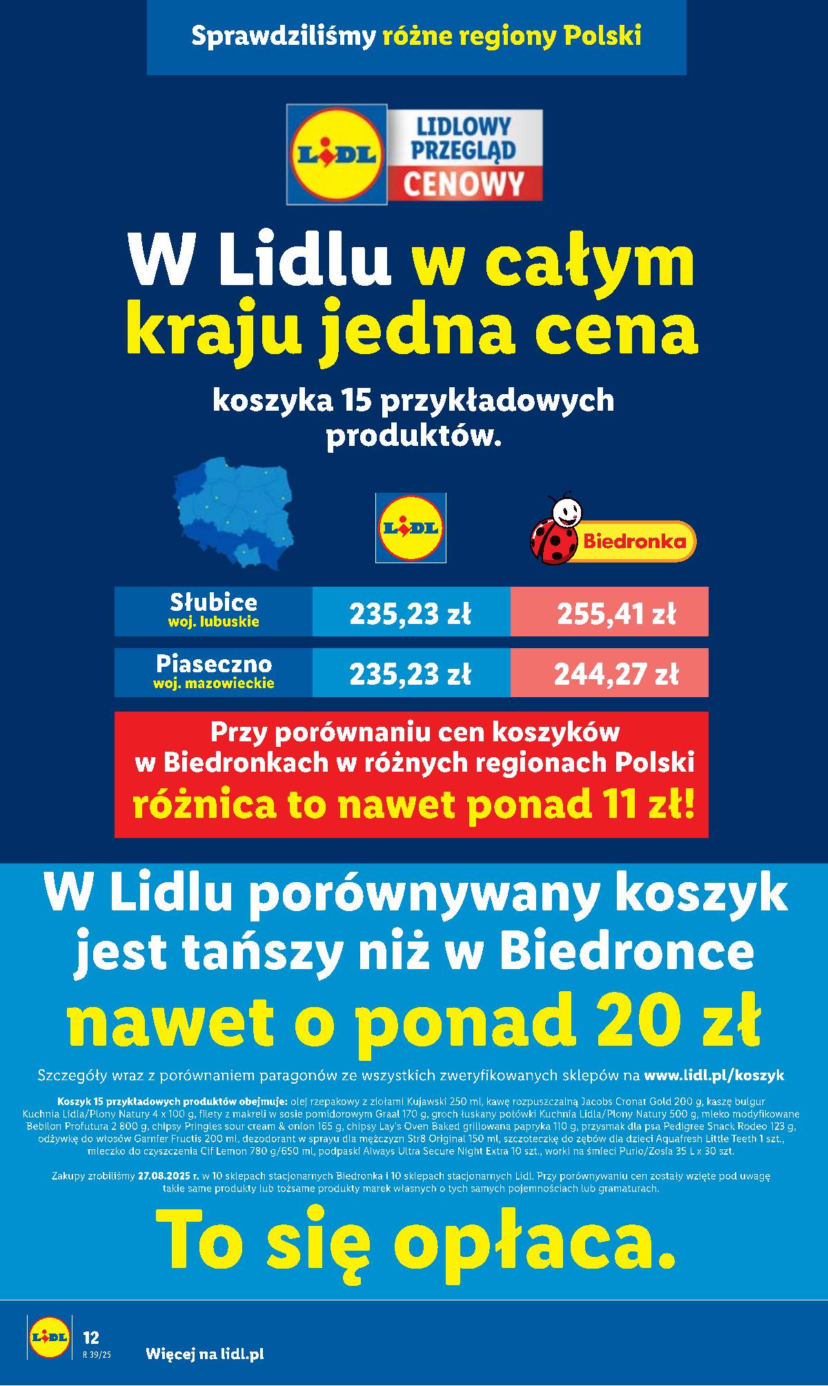 Lidl Lenkija - OFERTA WAŻNA OD 25.09 DO 27.09 14 puslapis