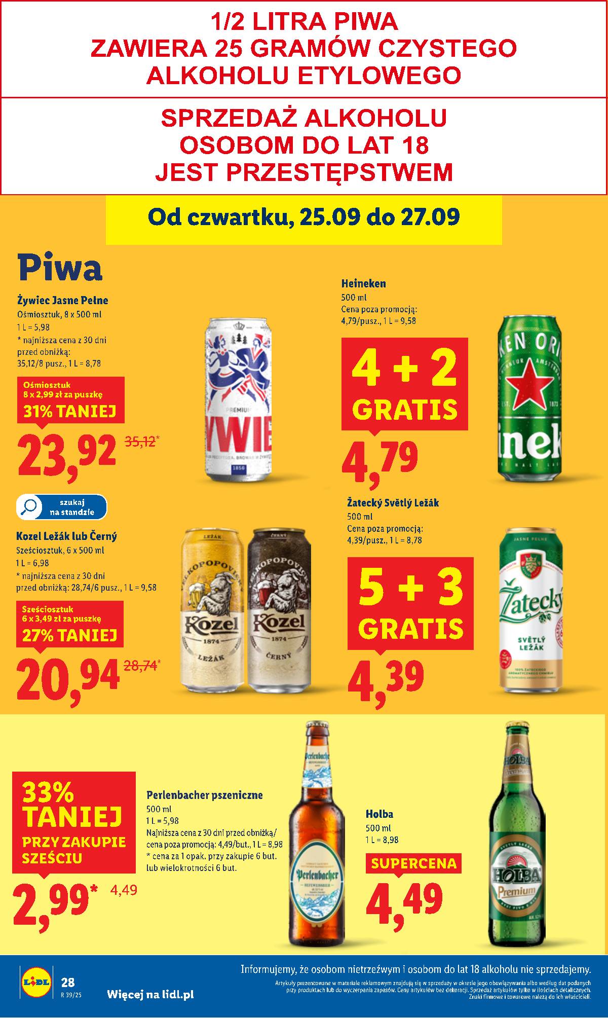 Lidl Lenkija - OFERTA WAŻNA OD 25.09 DO 27.09 32 puslapis