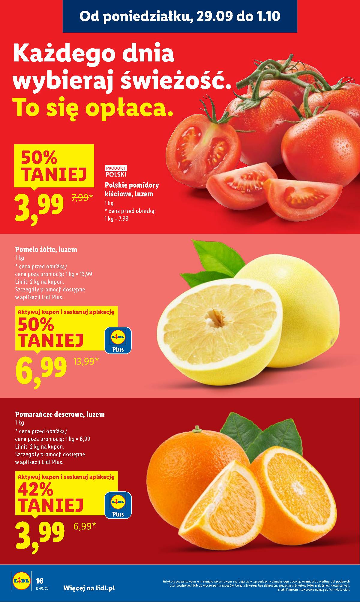 Lidl Lenkija - OFERTA WAŻNA OD 29.09 DO 1.10 18 puslapis