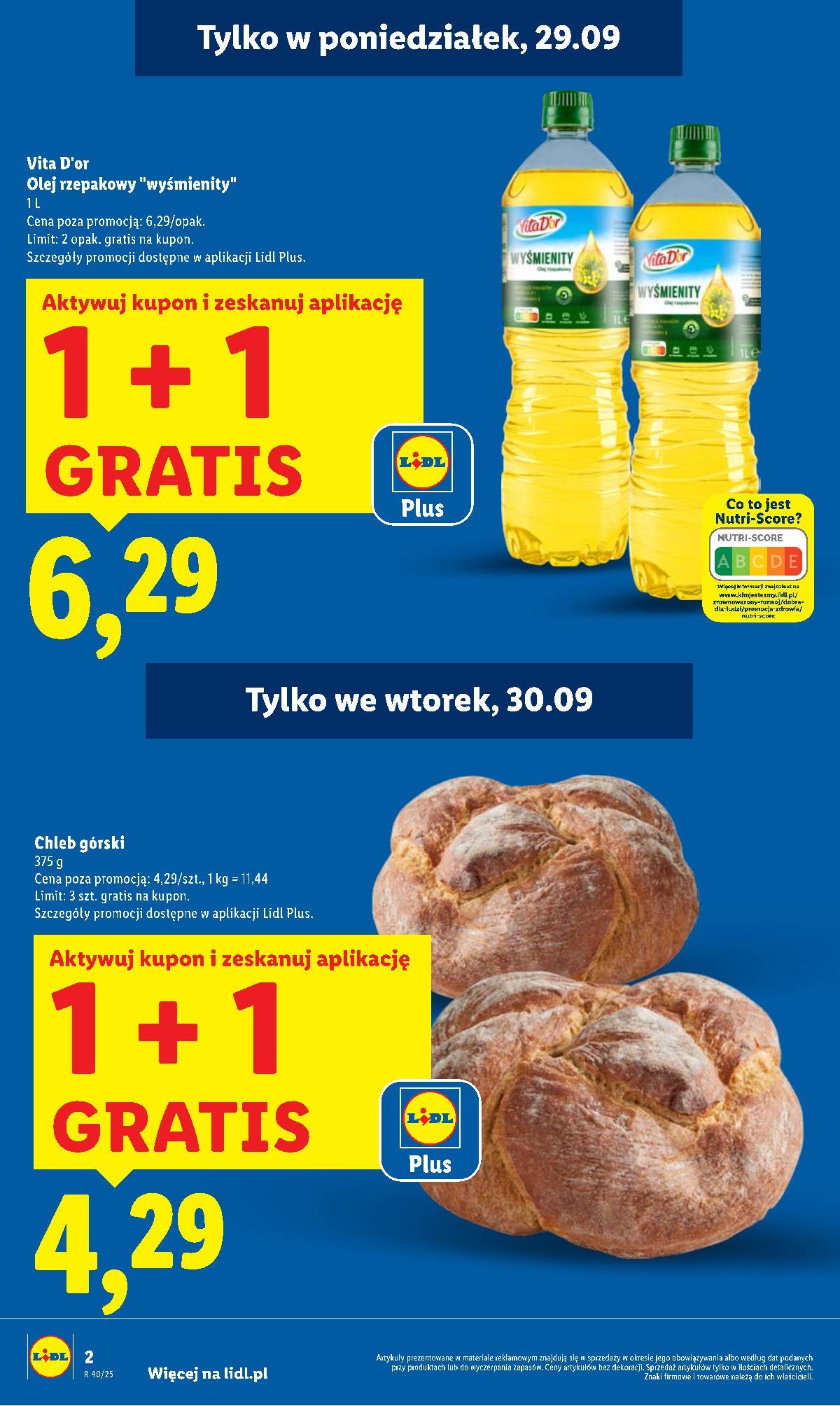 Lidl Lenkija - OFERTA WAŻNA OD 29.09 DO 1.10 2 puslapis