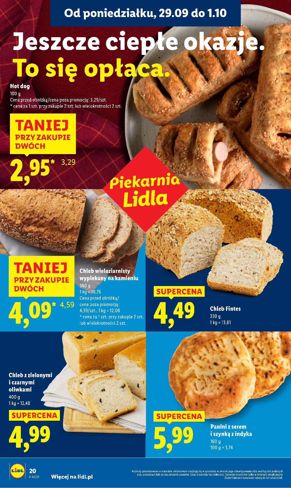 Lidl Lenkija - OFERTA WAŻNA OD 29.09 DO 1.10 22 puslapis