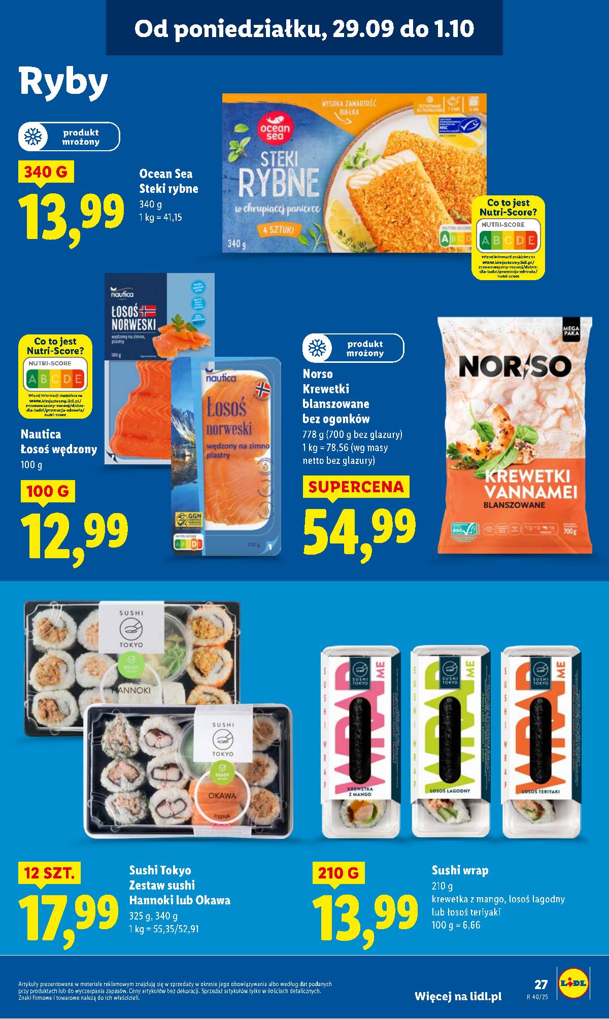 Lidl Lenkija - OFERTA WAŻNA OD 29.09 DO 1.10 29 puslapis
