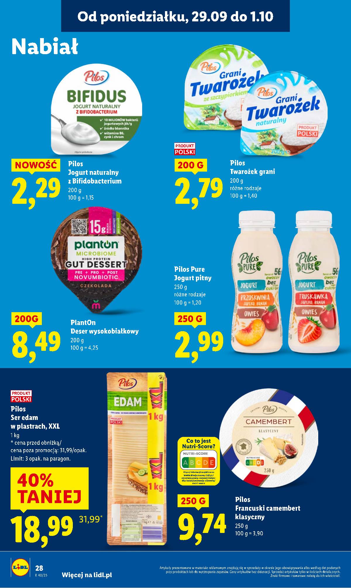 Lidl Lenkija - OFERTA WAŻNA OD 29.09 DO 1.10 30 puslapis