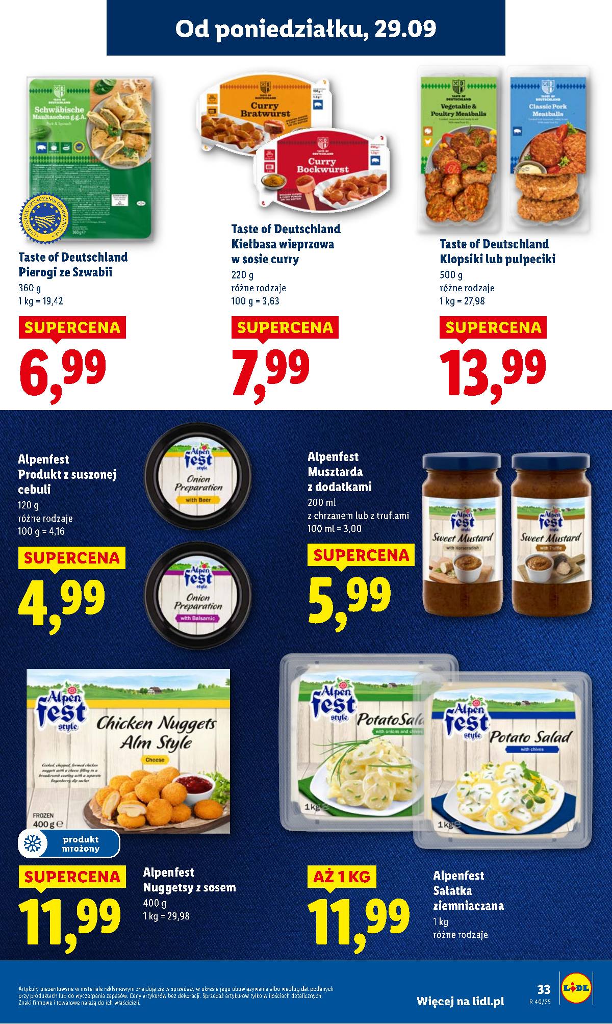 Lidl Lenkija - OFERTA WAŻNA OD 29.09 DO 1.10 35 puslapis