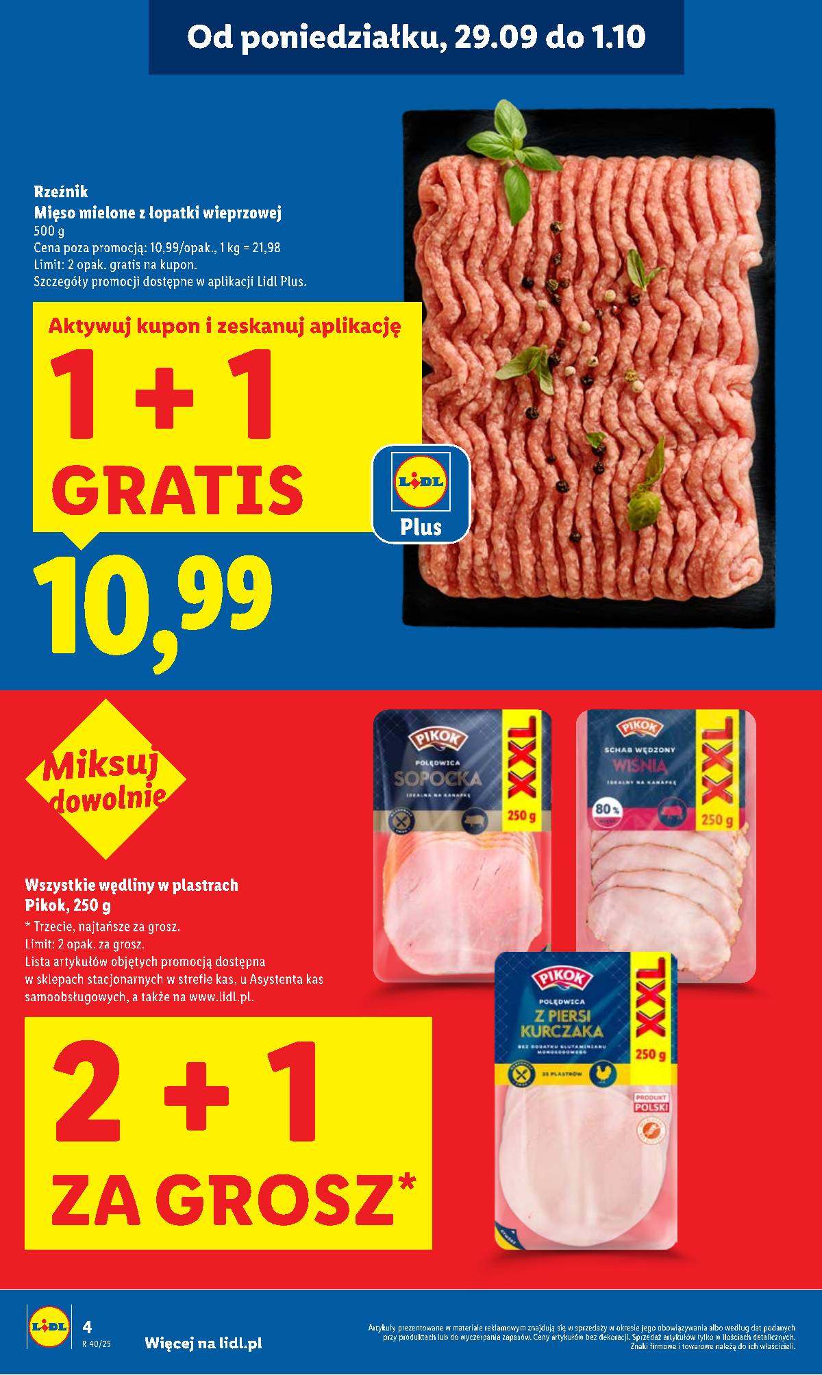 Lidl Lenkija - OFERTA WAŻNA OD 29.09 DO 1.10 4 puslapis