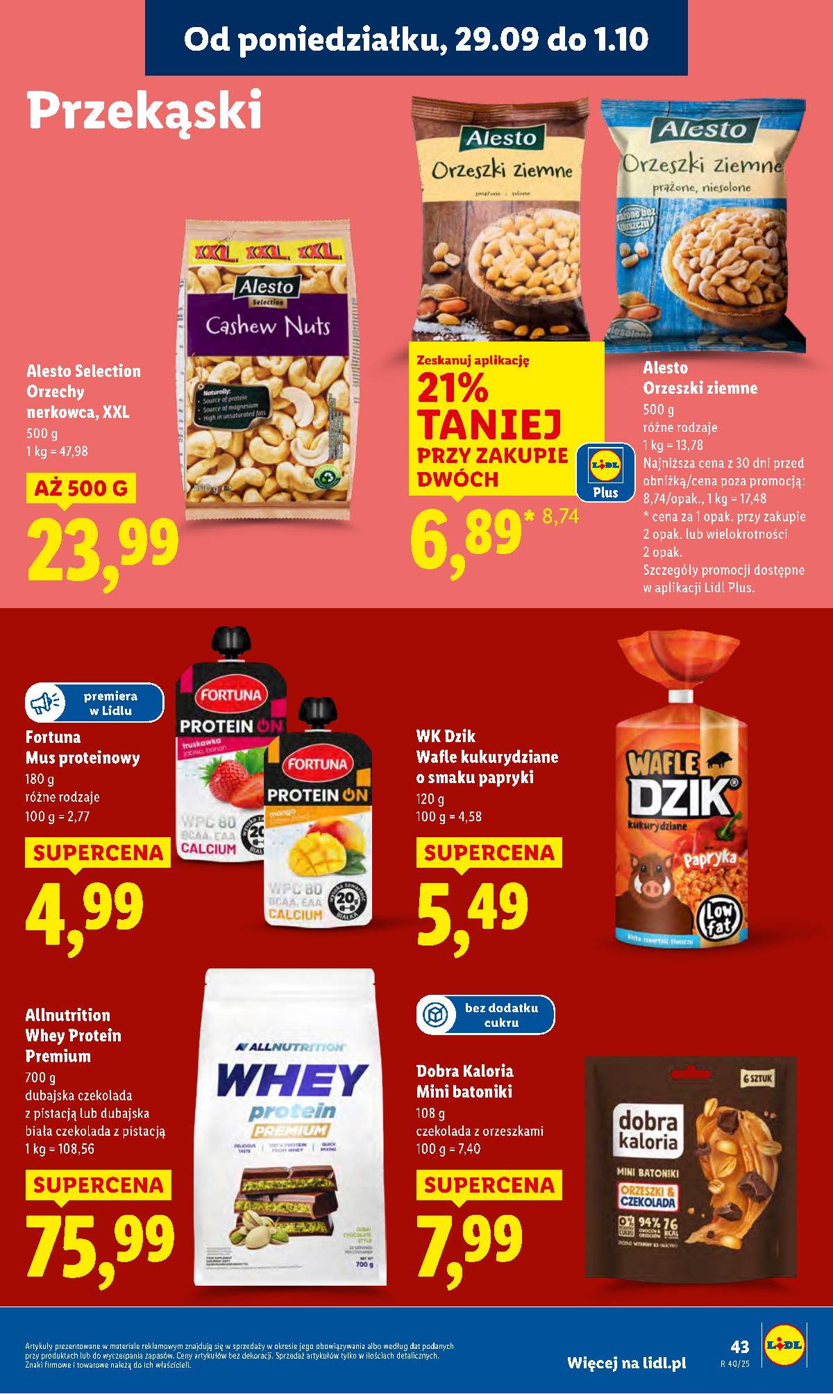 Lidl Lenkija - OFERTA WAŻNA OD 29.09 DO 1.10 47 puslapis